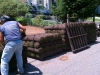 sod delivered to a job
